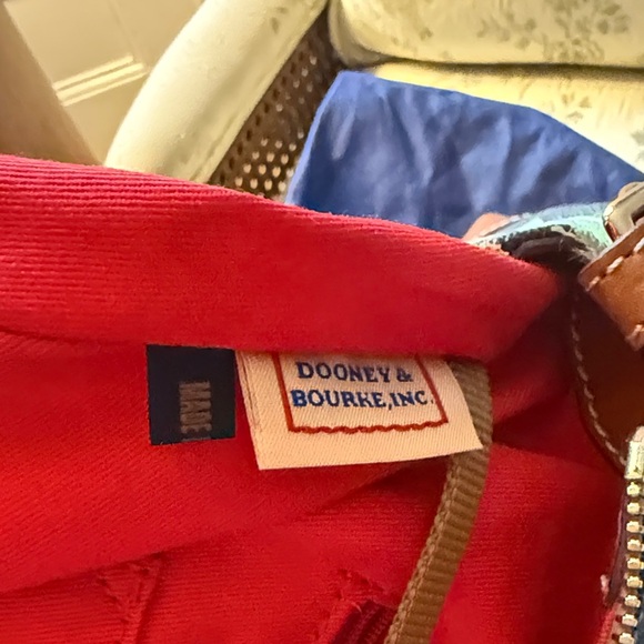 Dooney & Bourke Tropical Leaf Satchel - Picture 11 of 16